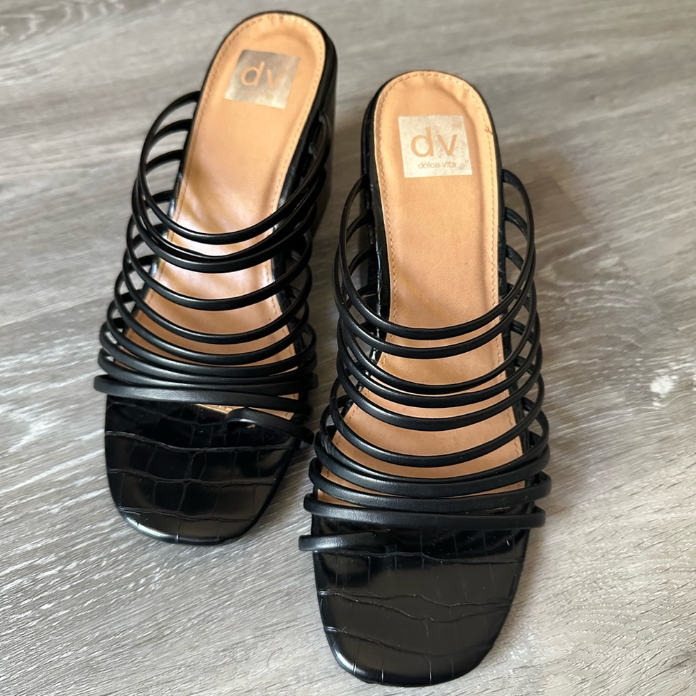 DV by Dolce Vita | Snake Print Strappy Wedges
